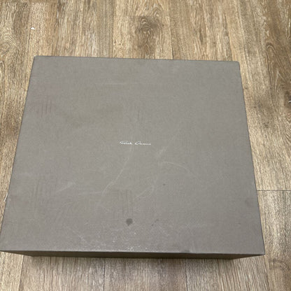 Preowned Rick Owens Pink Milk Jumbo Lace Geobasket sz.42