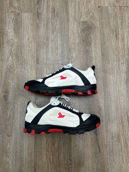 Preowned Sicko White Red Size 9