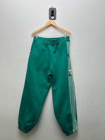 Preowned Gv Gallery Green Stripe Sweatpants Size Small