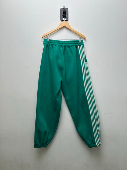Preowned Gv Gallery Green Stripe Sweatpants Size Small