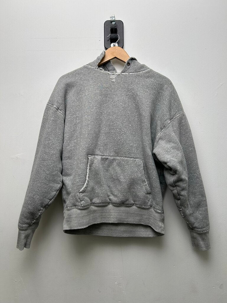 Preowned YSL Grey Hoodie Size Large (Fits Small)