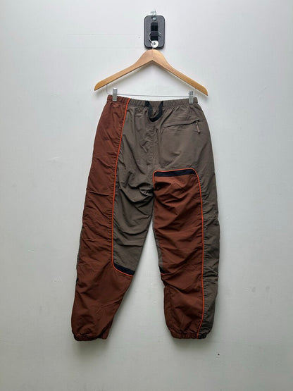 Preowne Supreme Brown Orange Track Pants Size Small