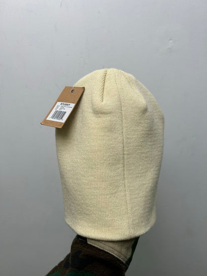 New Stussy Cream Beanie