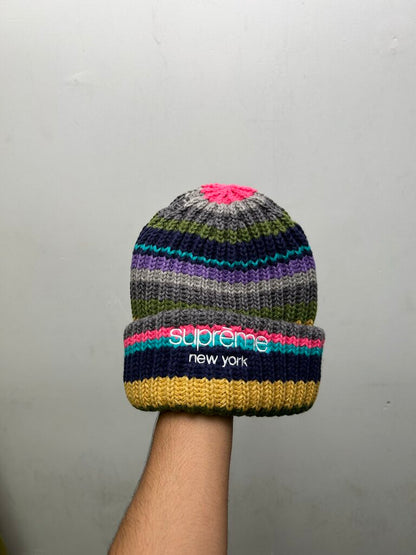 New Supreme Classic New York Multicolor Beanie