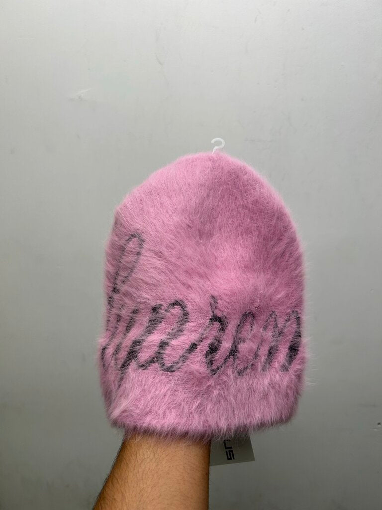 New Supreme Pink Jacquard Kangol Pink Beanie