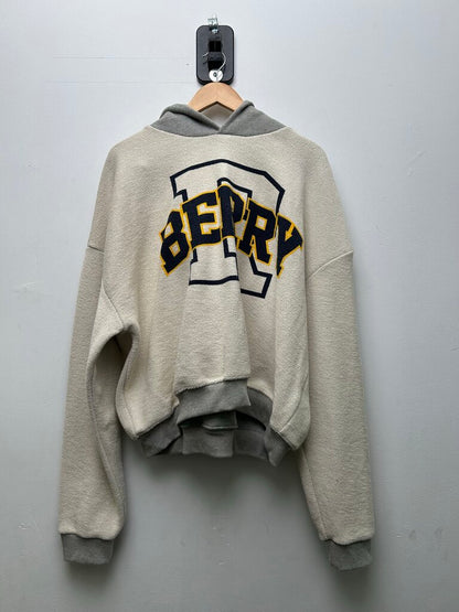 New Gv Gallery R Berry Navy Yellow Hoodie Sz.Small