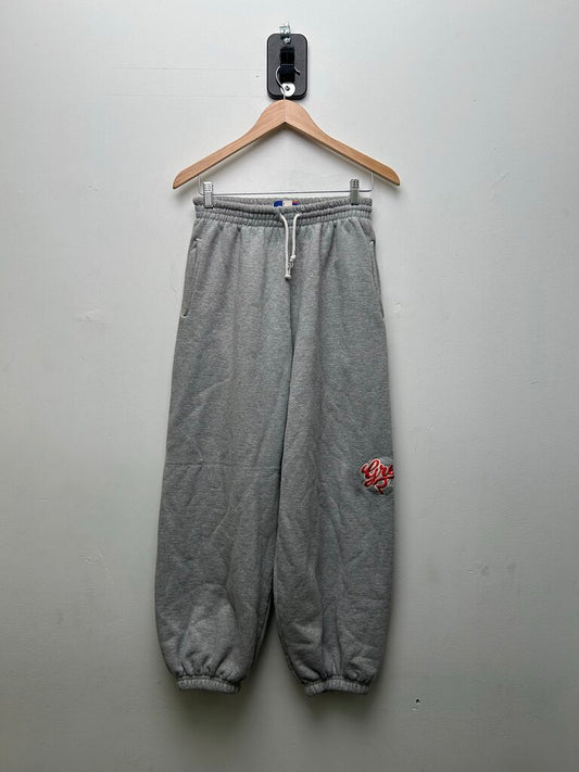 Preowned Greedy Unit Grey Red Graffiti Sweatpants Sz.Medium