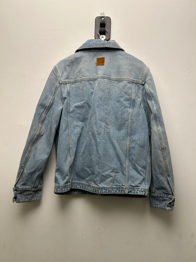 Preowned Louis Vuitton Light Wash Work Jacket Sz 48