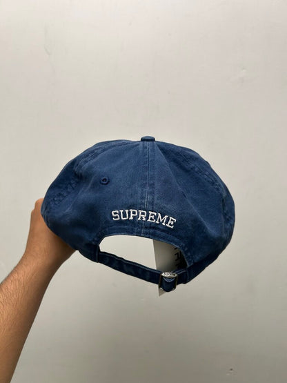 New Supreme Blue S Logo Hat