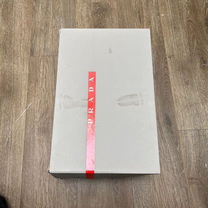 Preowned Prada Cups Black On Black Leather Sz.8.5/10M