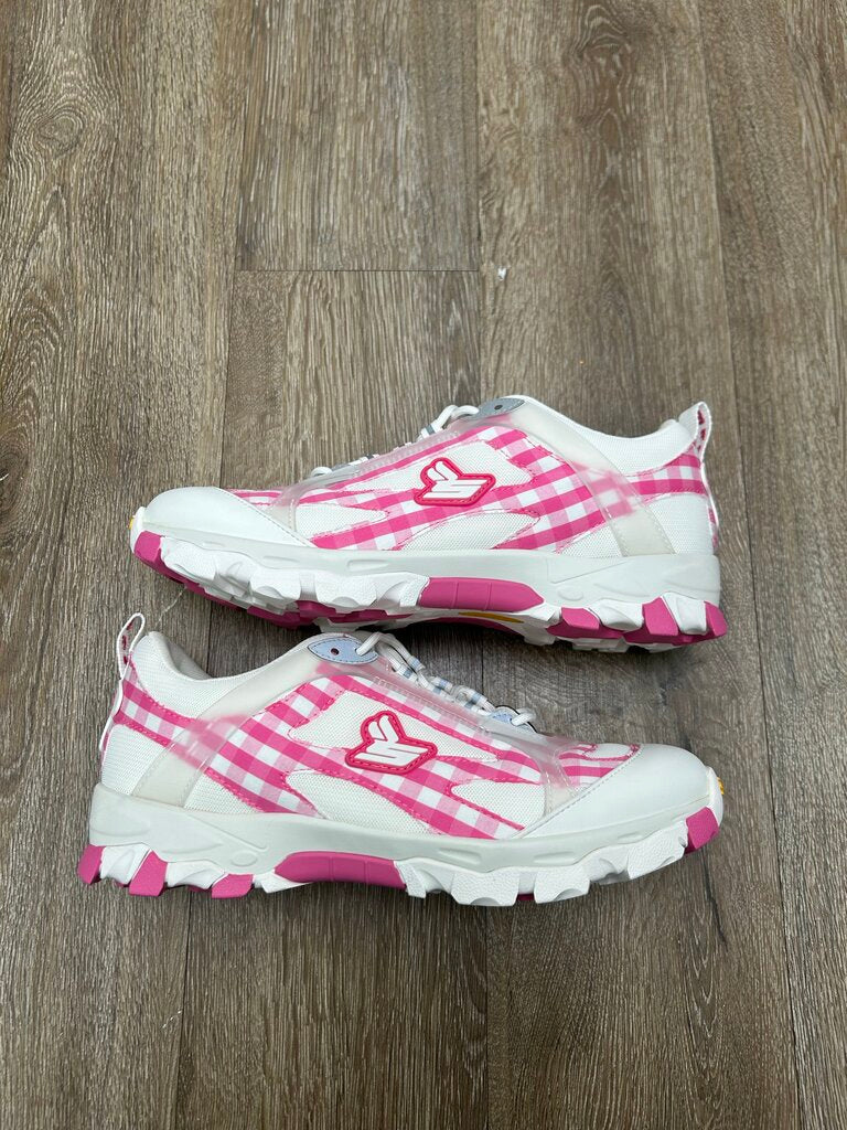 New Sicko Eric Emanuel Hiking Pink White Sz 9.5