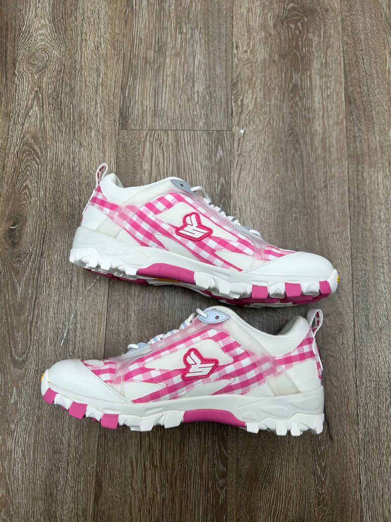 New Sicko Eric Emanuel Hiking Pink White Sz 9.5