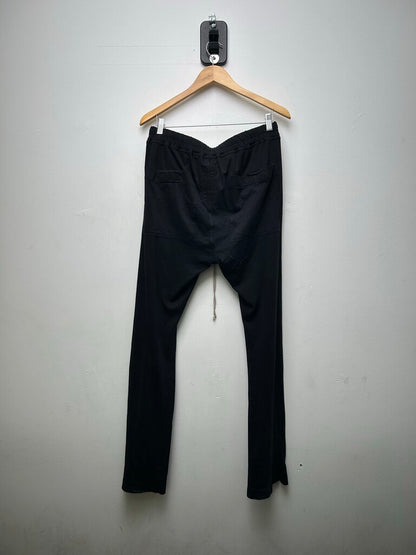 Preowned Rick Owens Black Slim Berlin Sweatpants Sz.Small