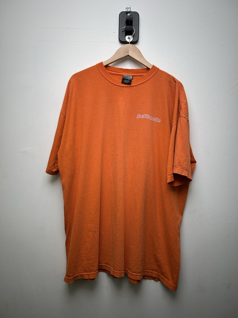 Pelle Pelle Orange Logo Tee Sz XXL