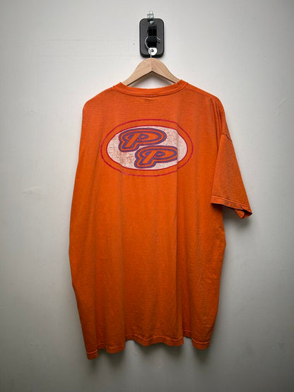 Pelle Pelle Orange Logo Tee Sz XXL