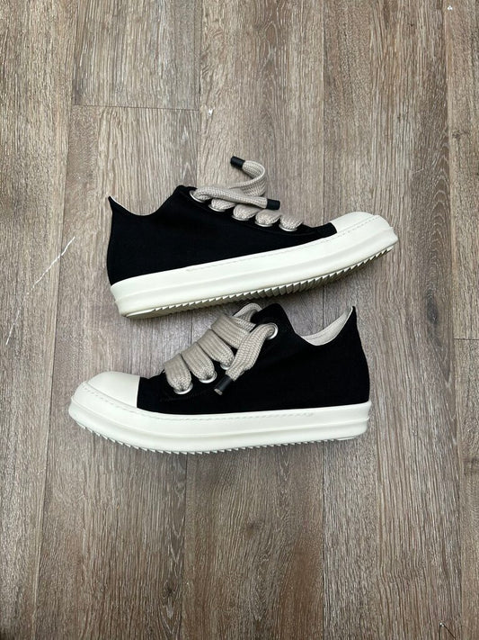 Preowned Rick Owens Jumbo Lace Ramone Low Size 44.5