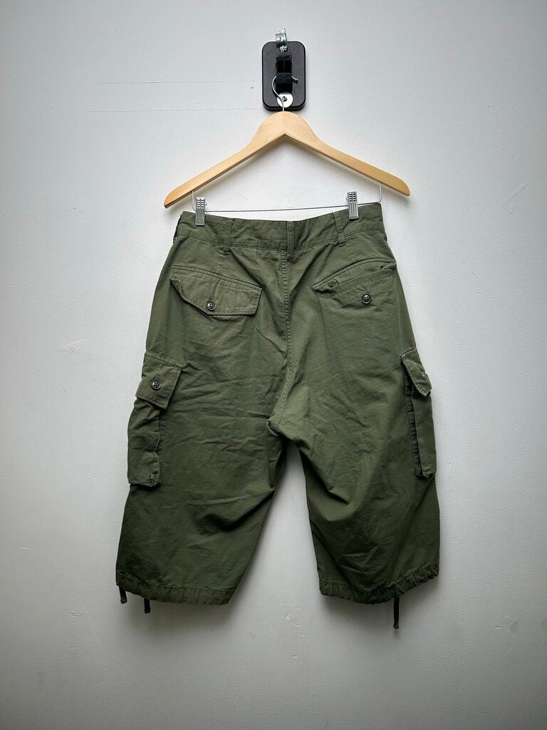 Preowned Engineered garments Olive cargo Shorts Size XS
