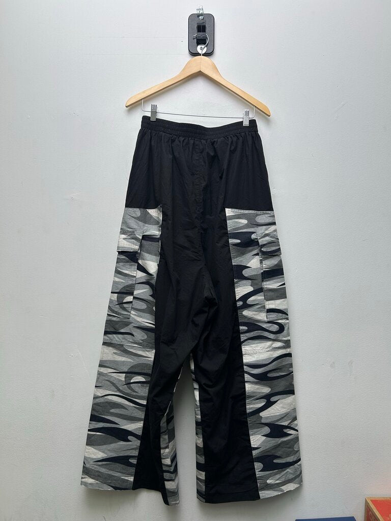 Preowned Balenciaga Snow Camo Track Cargo Pants Sz M