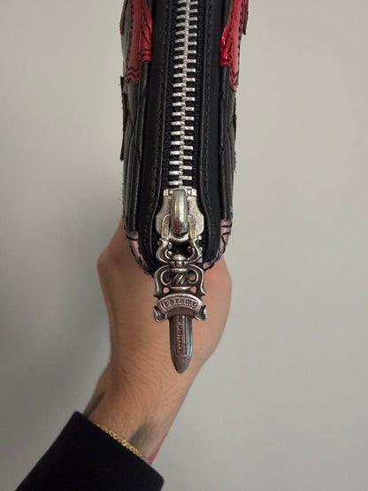 Chrome Heart Multi Color Patch Long Wallet