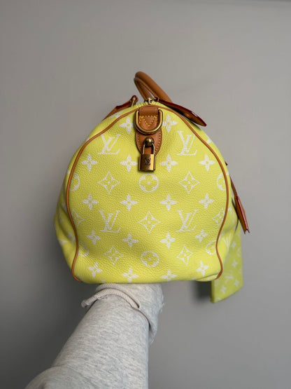 Preowned Louis Vuitton P9 Speedy Lemonade Yellow