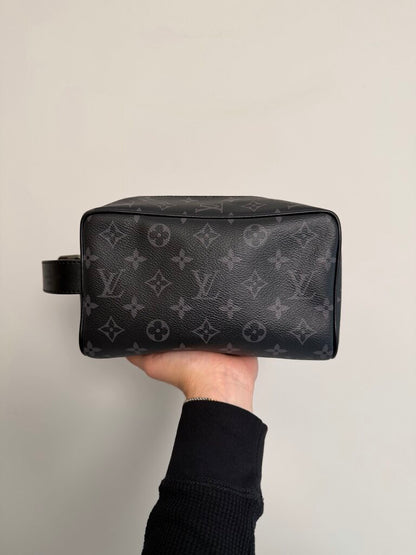 Preowned Louis Vuitton Black Monogram Toiletry Bag