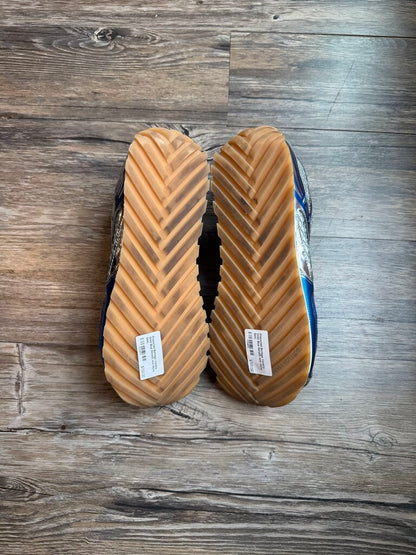 Preowned Bottega Vanetta Orbit Blue Metallic size 44(no box)