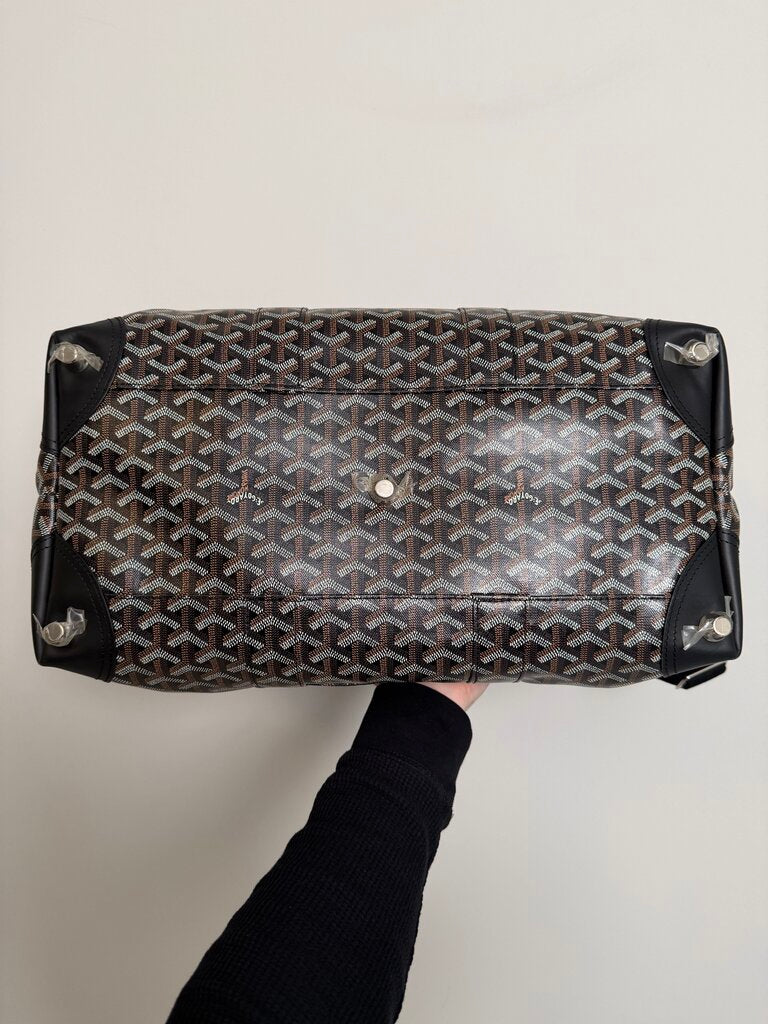 Preowned Goyard Boeing Black size 45