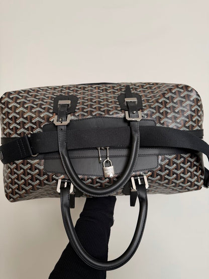 Preowned Goyard Boeing Black size 45