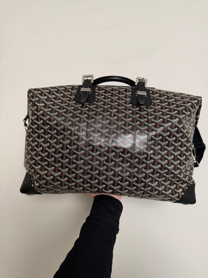 Preowned Goyard Boeing Black size 45