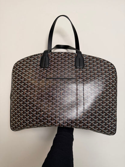 Goyard Row Black Garment Bag