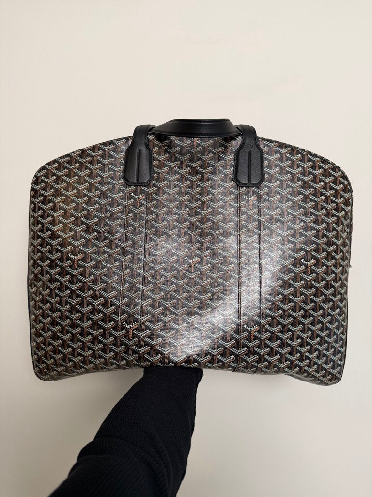 Goyard Row Black Garment Bag