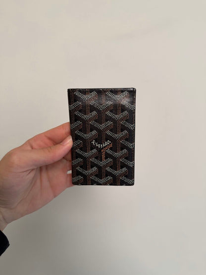 Preowned Goyard Black Bifold Wallet