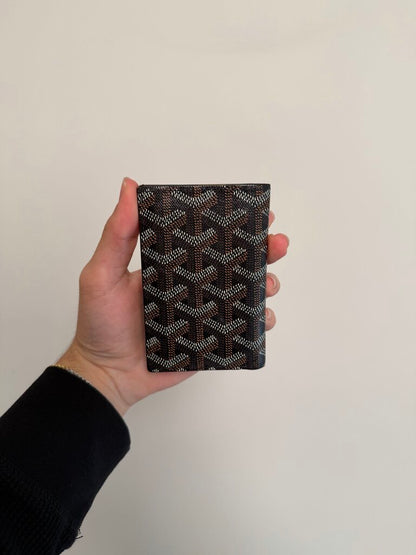 Preowned Goyard Black Bifold Wallet