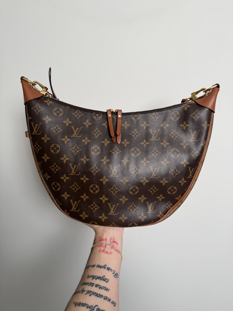 Preowned Louis Vuitton Brown Monogram Hobo Bag