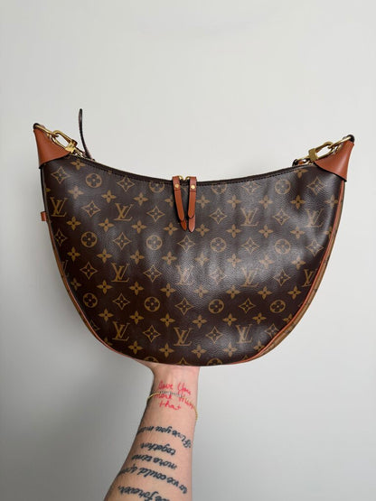 Preowned Louis Vuitton Brown Monogram Hobo Bag