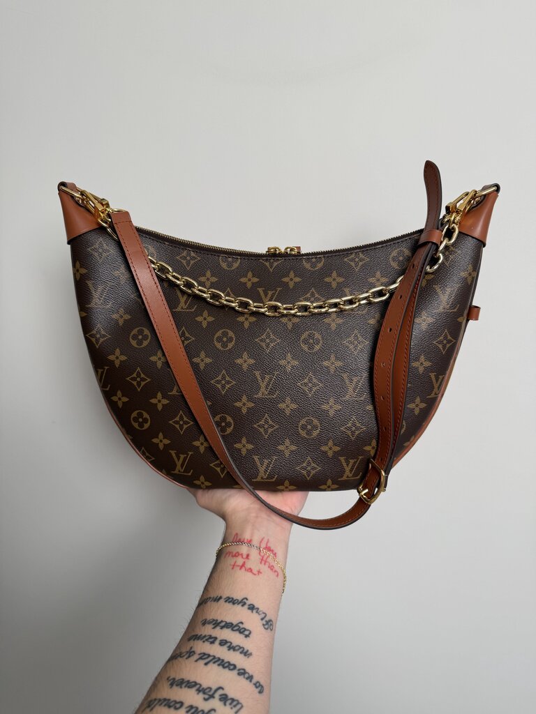 Preowned Louis Vuitton Brown Monogram Hobo Bag