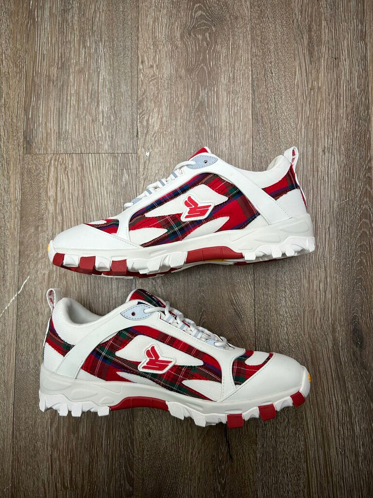New EE Sicko Hiking White Red Sz.9.5