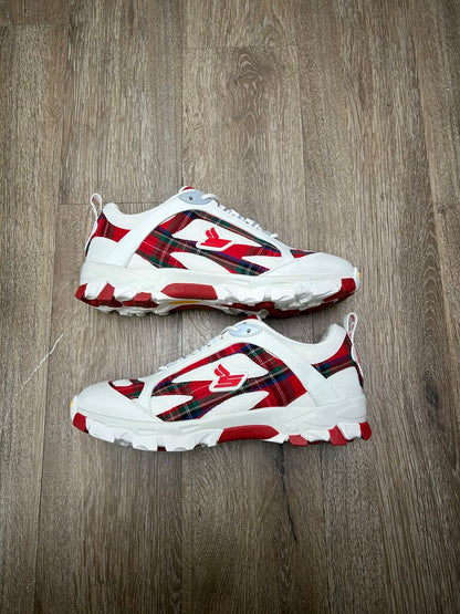 New EE Sicko Hiking White Red Sz.9.5