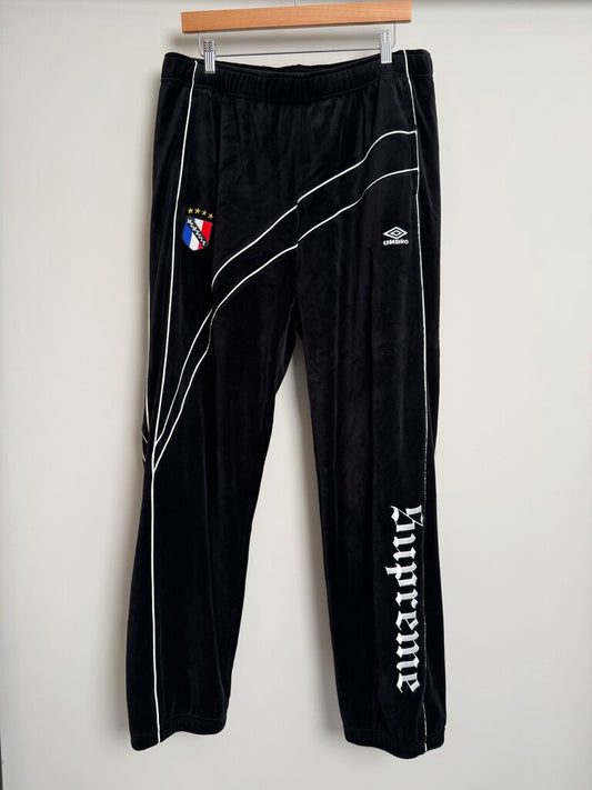 New Supreme x Umbro Velour Tracksuit Bottom Sz. L