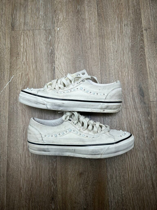 Preowned Vans Pearlized White Marshmallow sz.11(NO BOX)