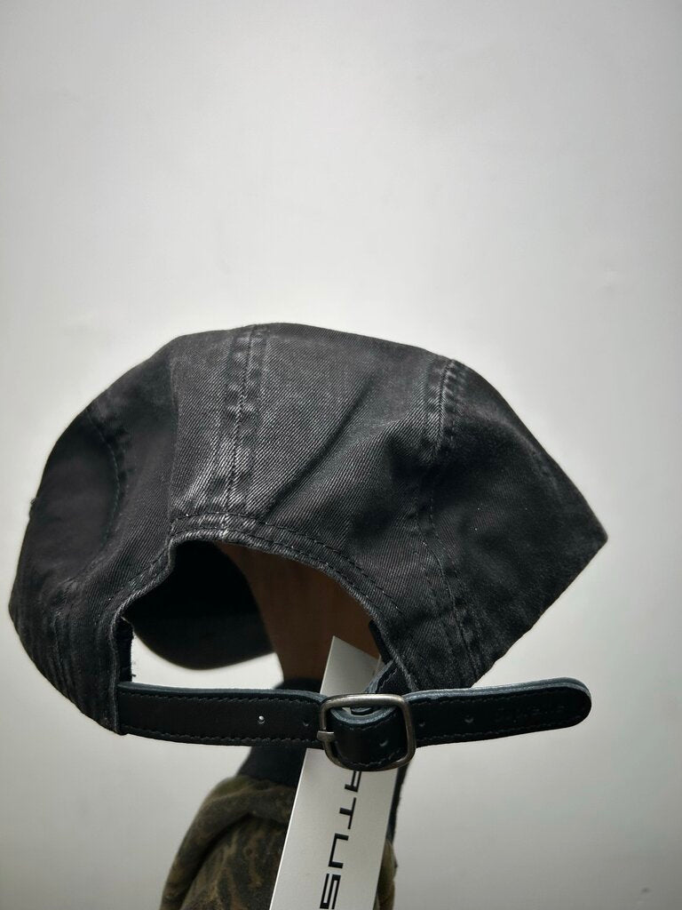 New Supreme Washed Chino Twill Black Camp Cap Sz.OS