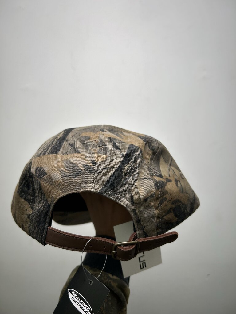 New Supreme Washed Chino Twill Realtree Camo Camp Cap Sz. OS