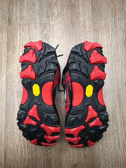 New EE Sicko Hiking Sneaker Black Red Sz.10