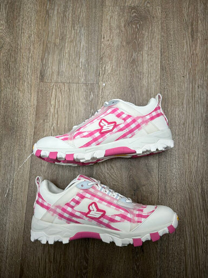 New EE Sicko Hiking Sneaker White Pink Sz.9