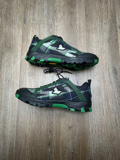 New EE Sicko Hiking Sneaker Black Green Sz.10