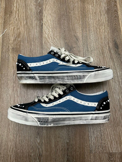 Preowned Vans Pearlized Navy White sz.11.5