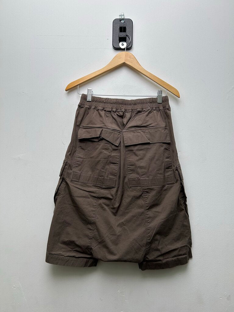 Preowned Rick Owens Strobe FW22 Dust Cargo Pod Shorts sz.36(Small)