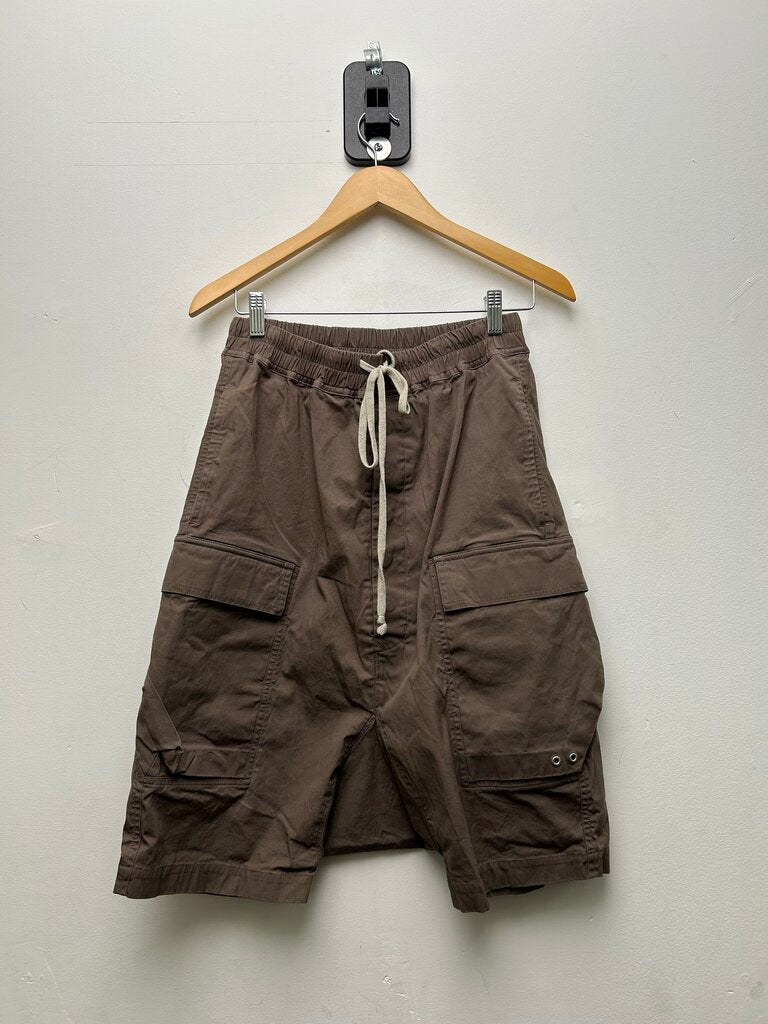 Preowned Rick Owens Strobe FW22 Dust Cargo Pod Shorts sz.36(Small)