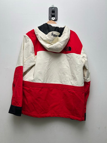 Preowned Supreme TNF Expedition FW18 Red White Jacket sz.L