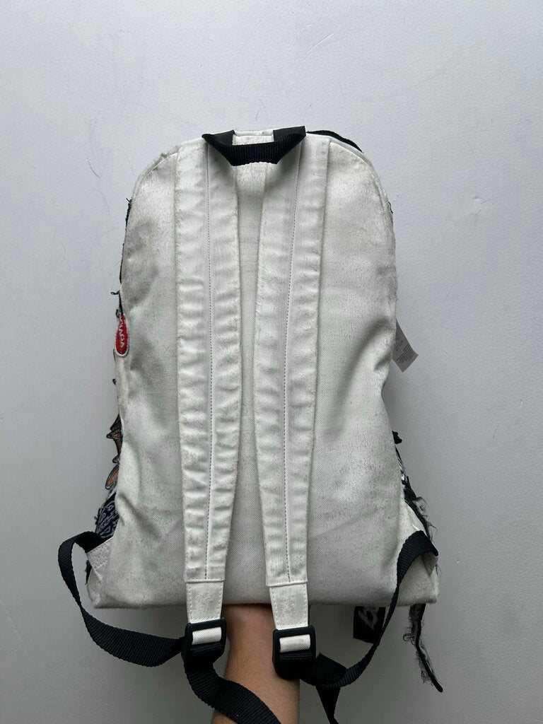 Balenciaga Explorer All Over Patch White Backpack